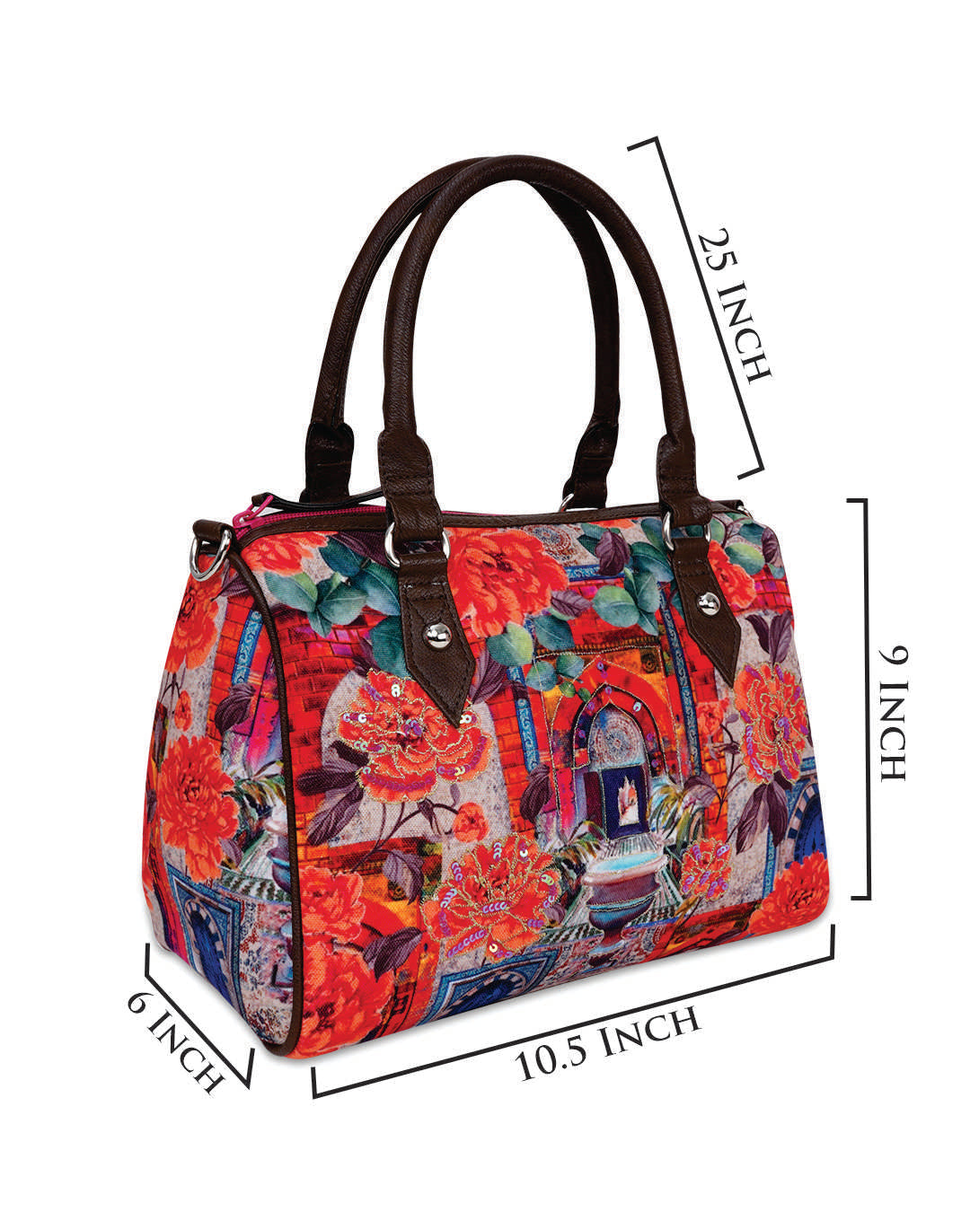 Archs Floral Mini Flight Bag