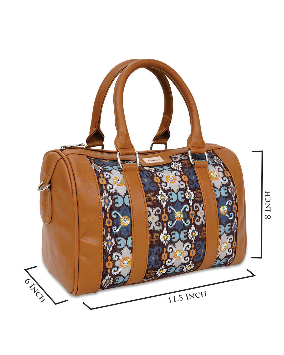 Batik Ikat Duffle Bag