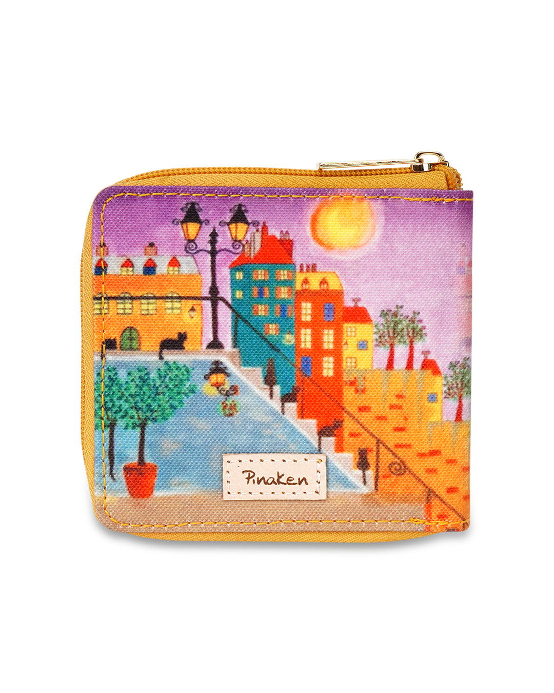 Vintage Lorry Side Zip Wallet