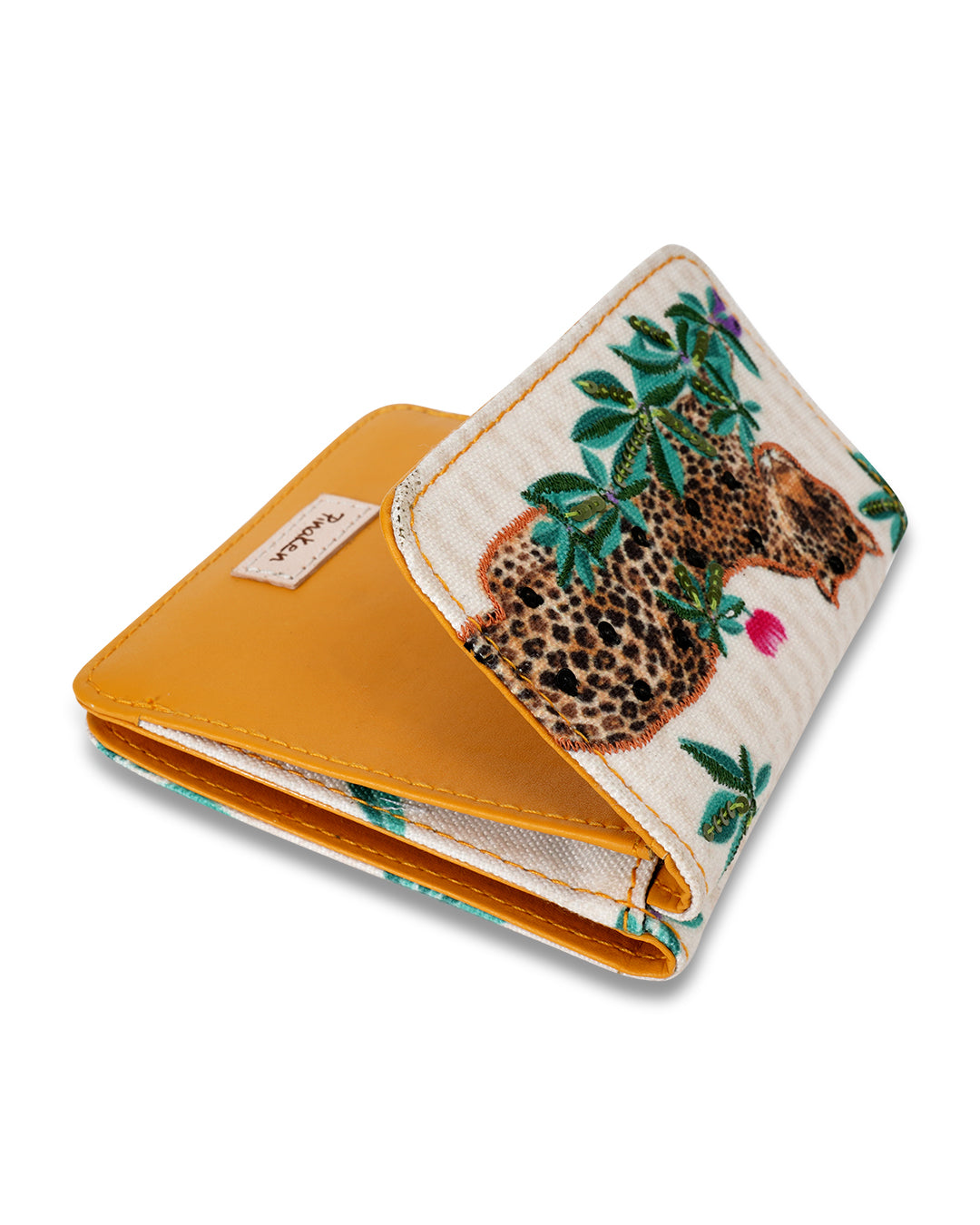 Savanna Leopard Flap Wallet