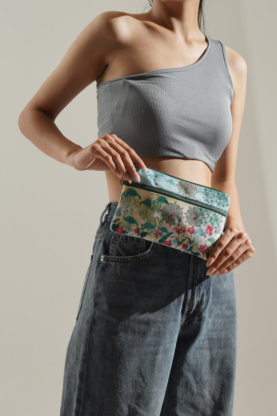 Ethenic Flamingo Two Zipper
