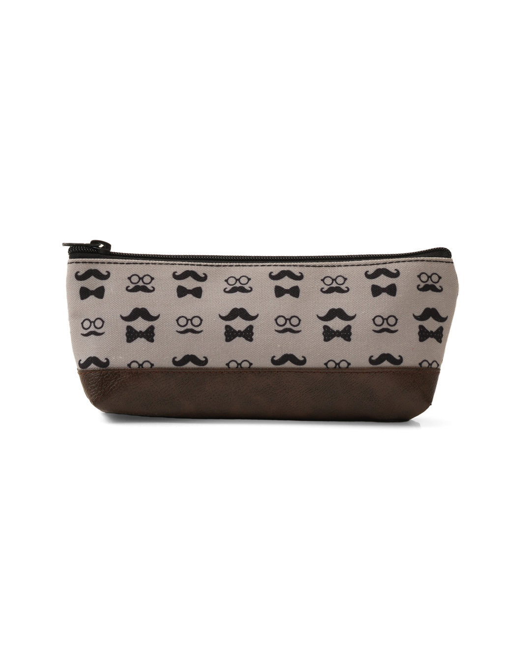 Tie & Moustache Pencil Pouch