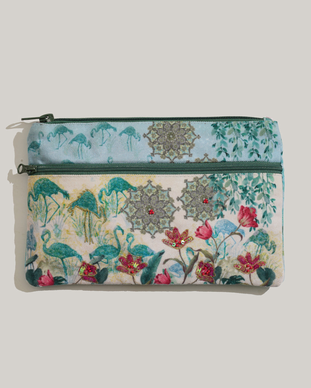 Ethenic Flamingo Two Zipper