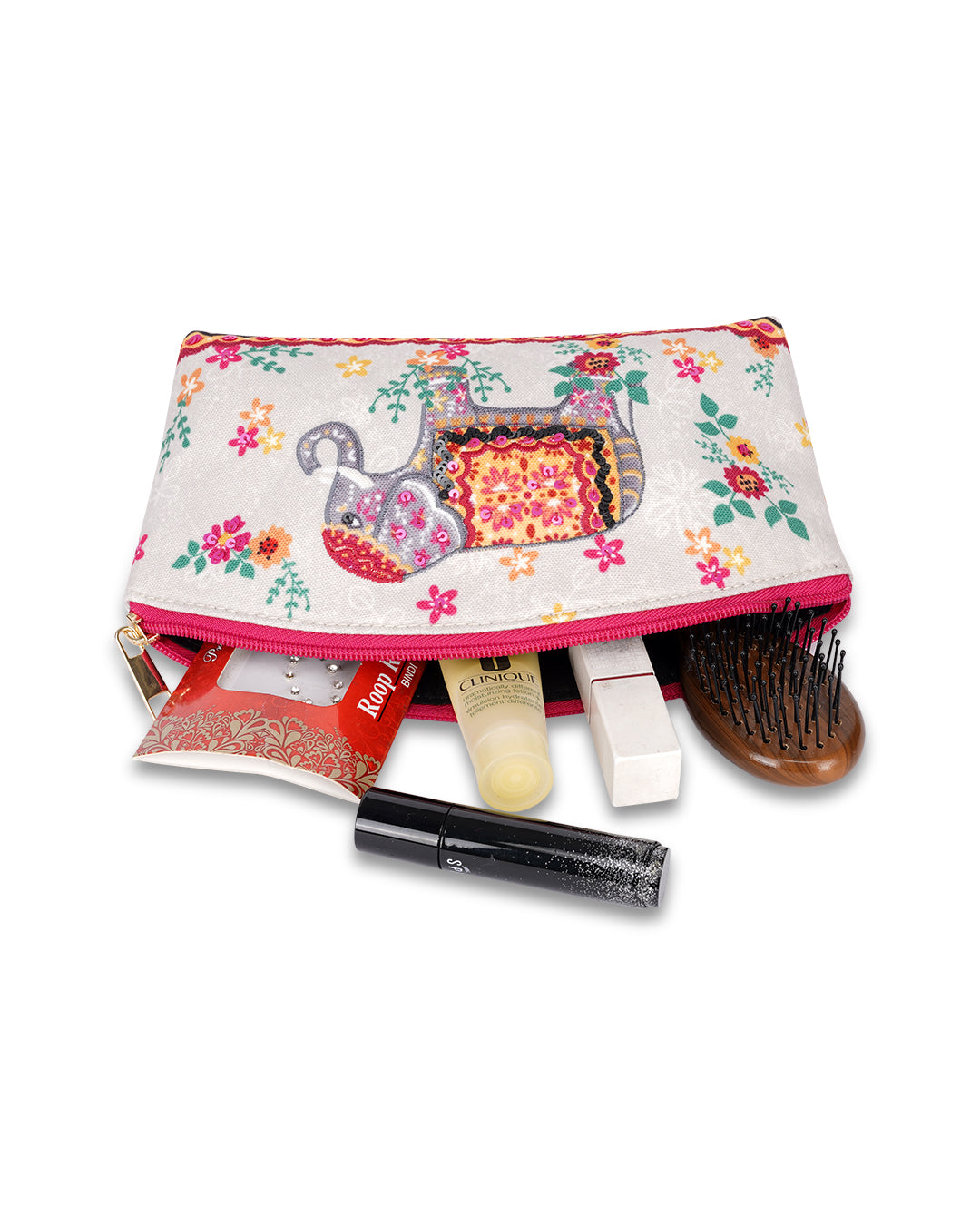 Decorative Elephant Toiletry Bag