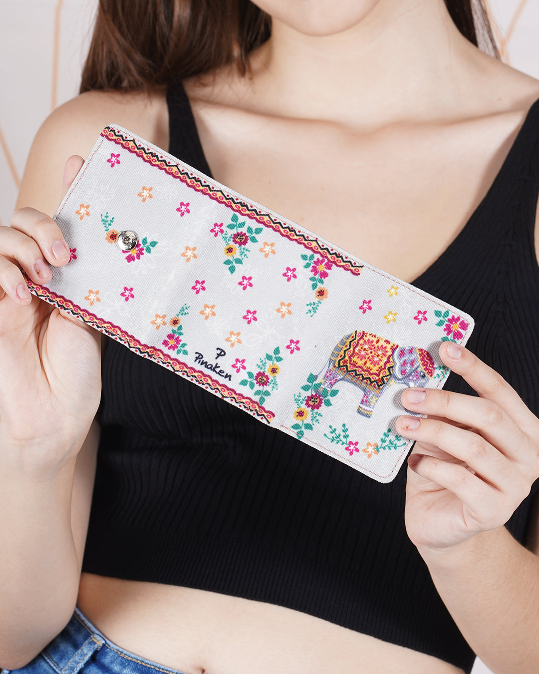 Decorative Elephant Pocket Wallet