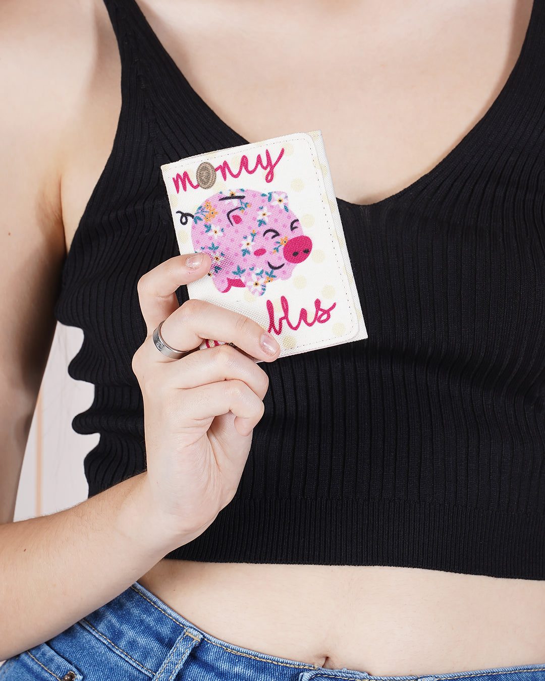 Piggy Bank Pocket Wallet