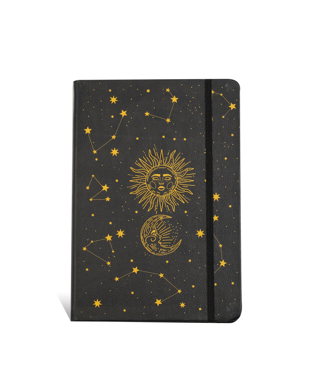 Celestial A4 Notebook With Printed Vegan Leather