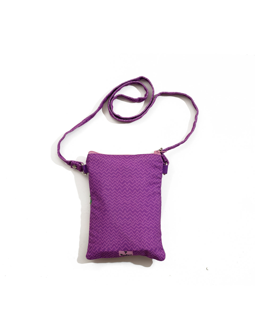Crane With Lotus Sling bag