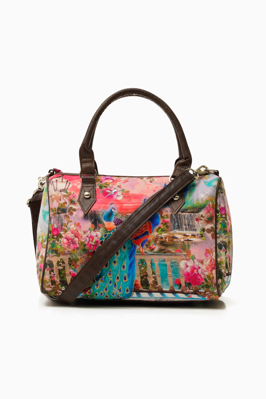 FANTASY PEACOCK MINI FLIGHT BAG