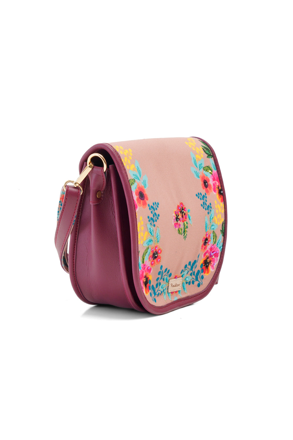 Flower Garden Flap Sling Bag