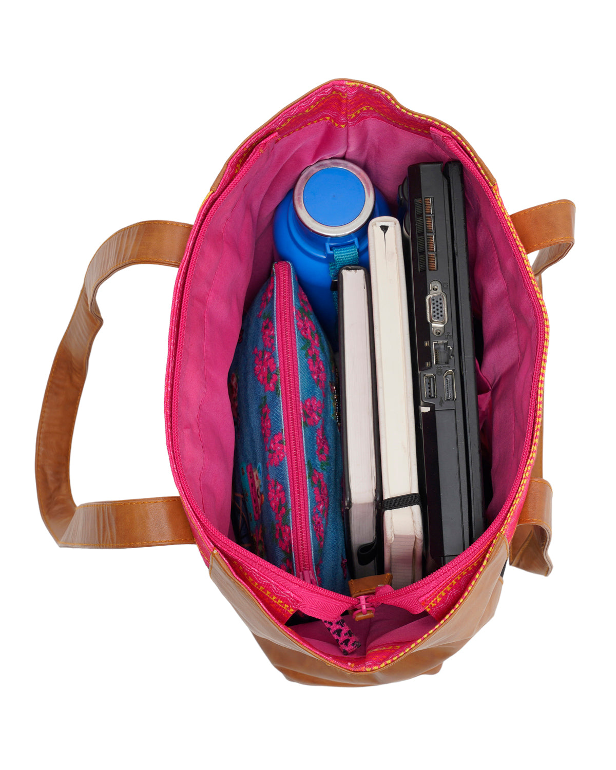 Funky Owl Pu Side Tote bag