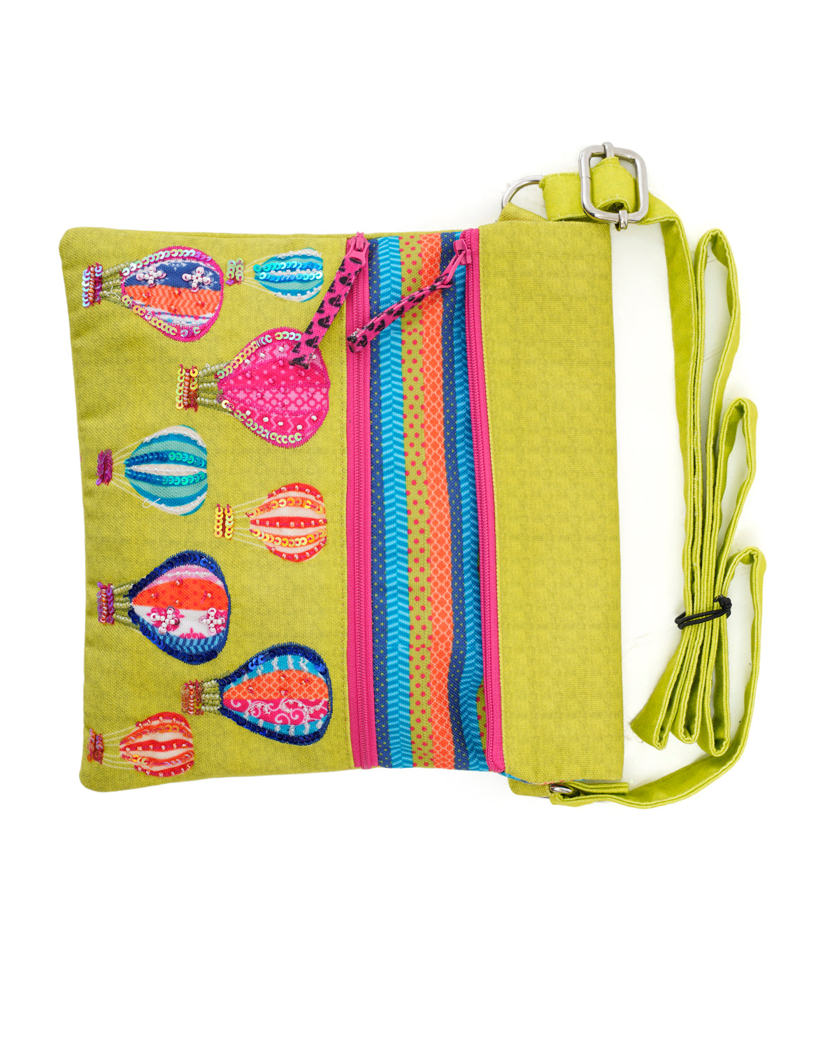 Hot Air Ballon Folded Sling Bag