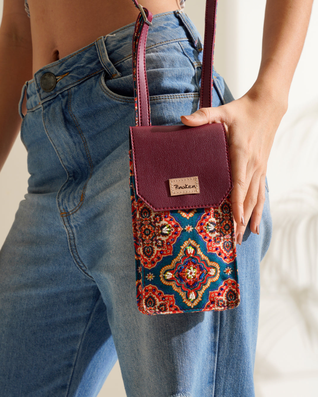 Moroccan Mobile Sling Bag