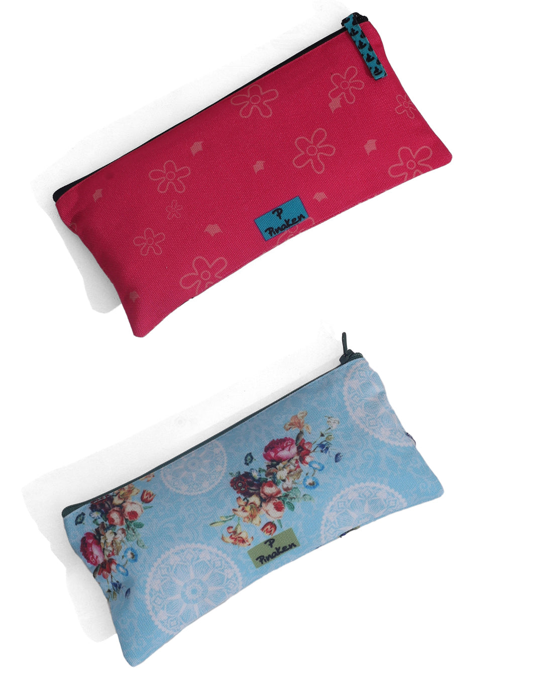 SET OF 2 COMBO PENCIL POUCH