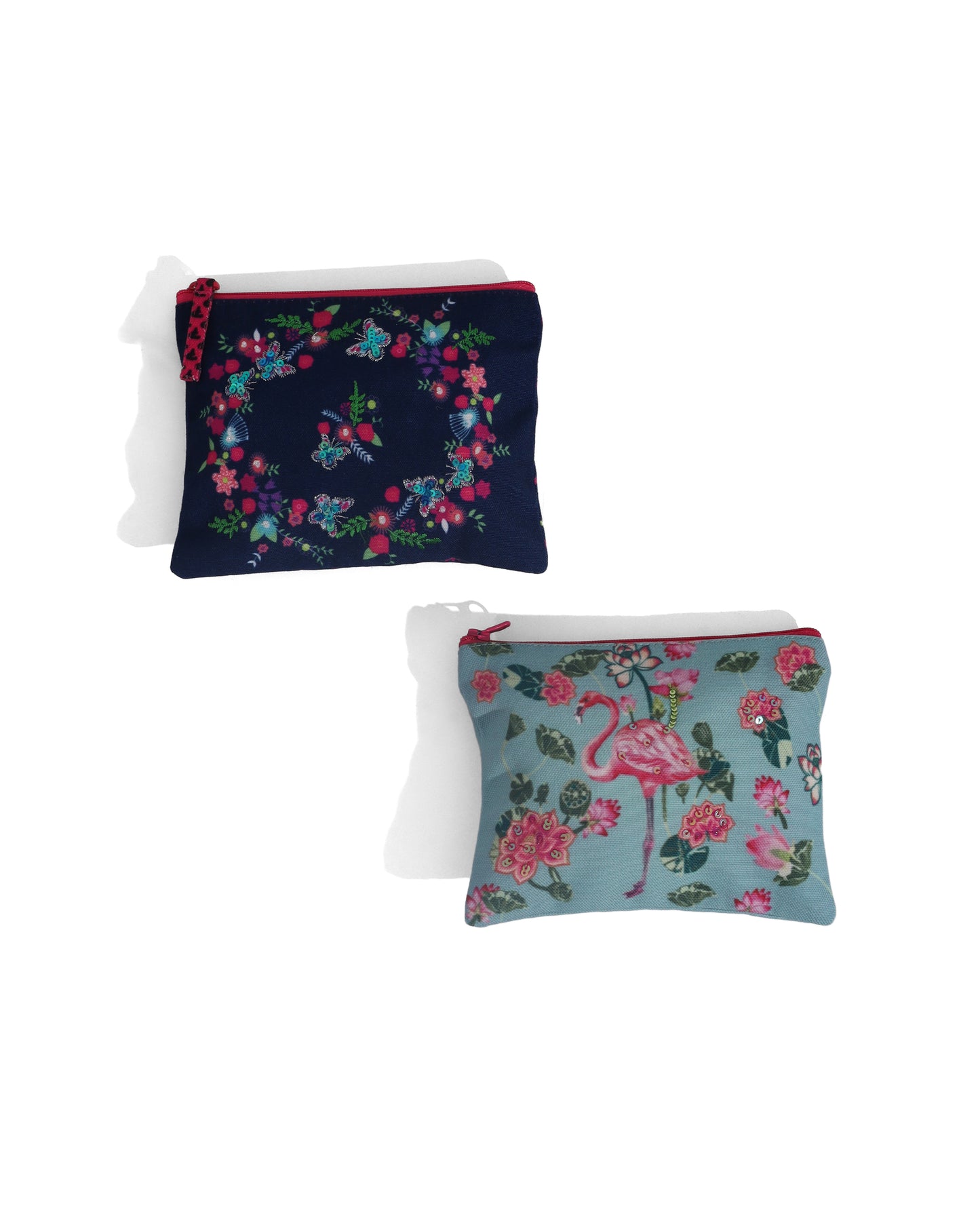 SET OF 2 COMBO COIN POUCH