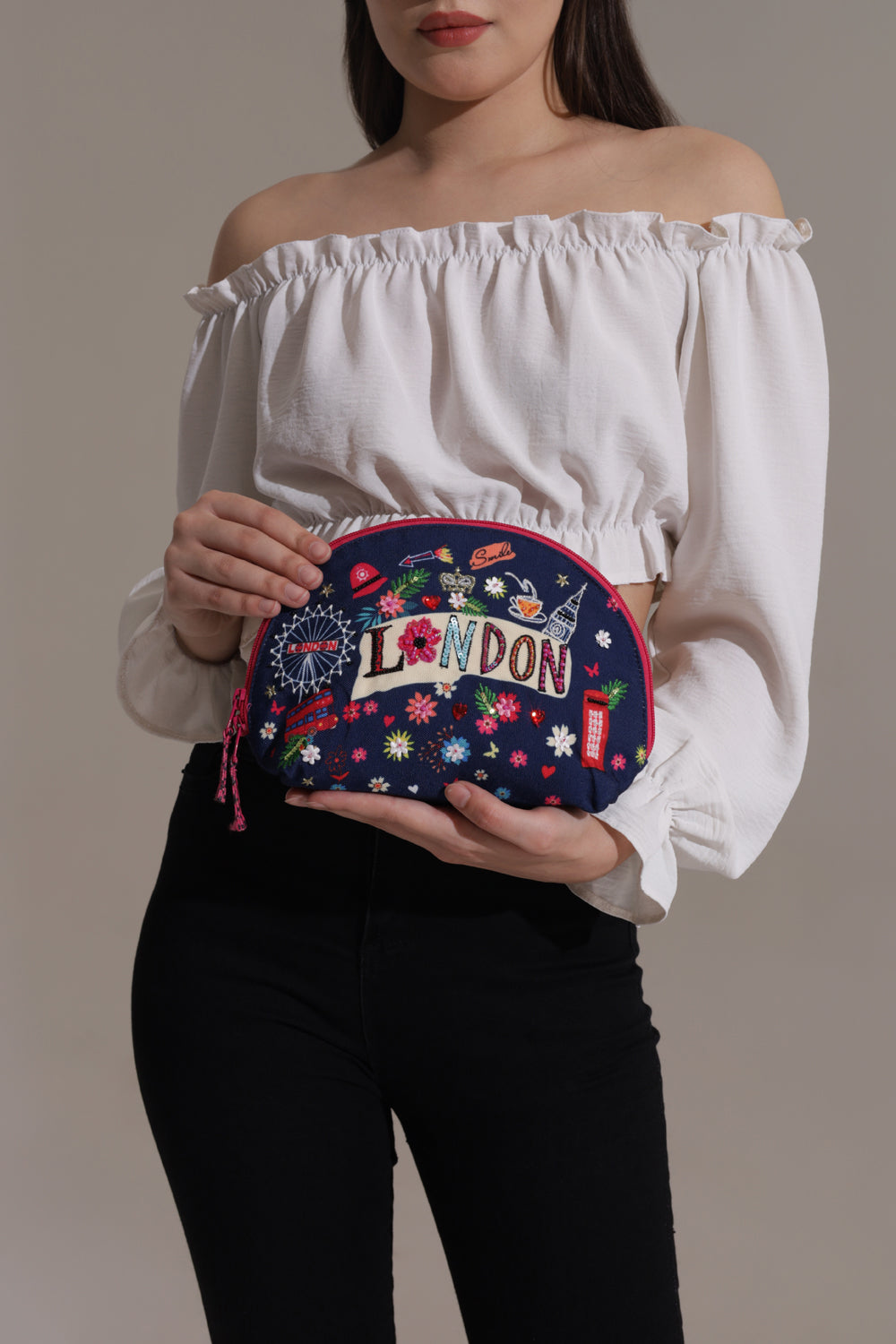 Love Dreams Cosmetic Bag Halfmoon