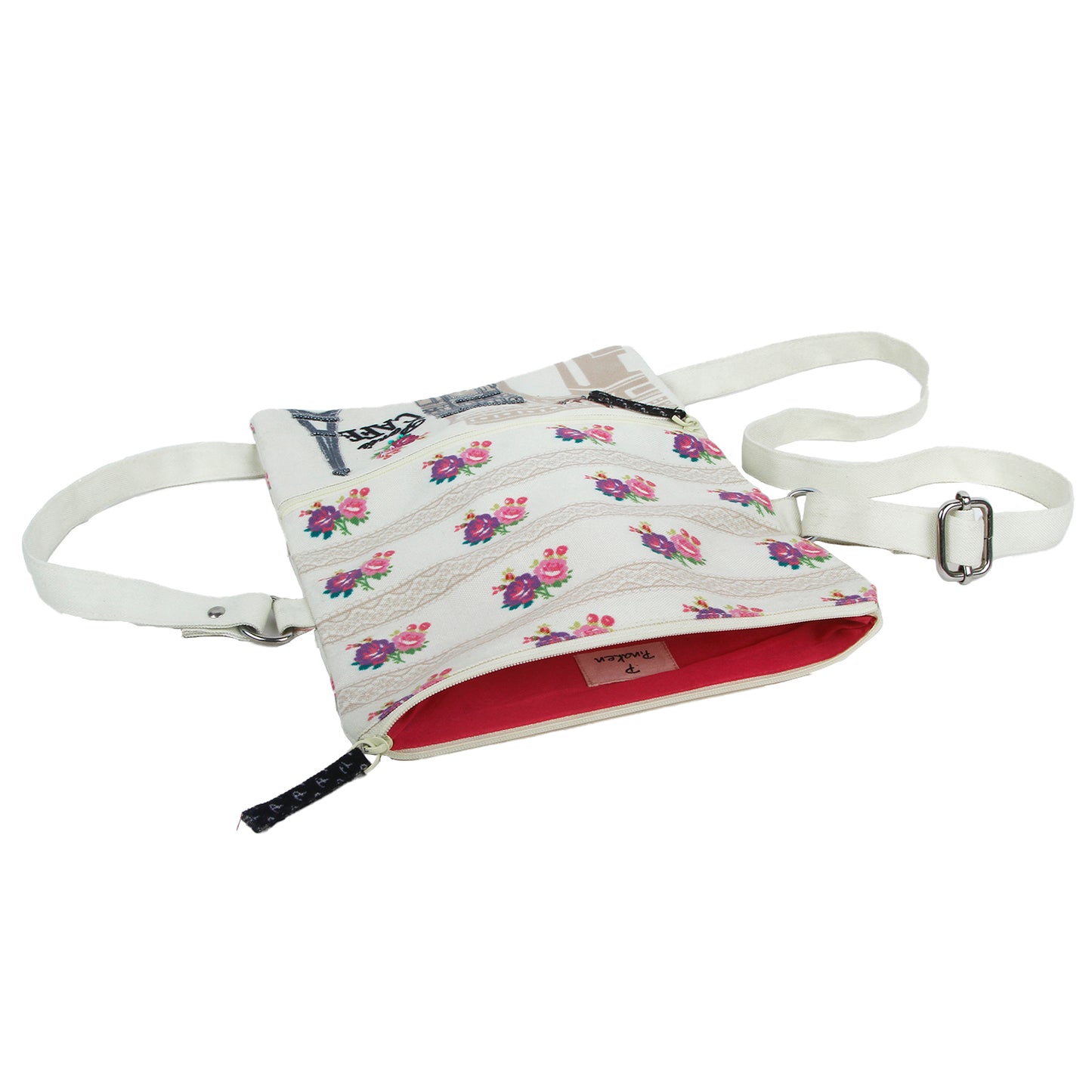 Paris Café Folded Sling Bag