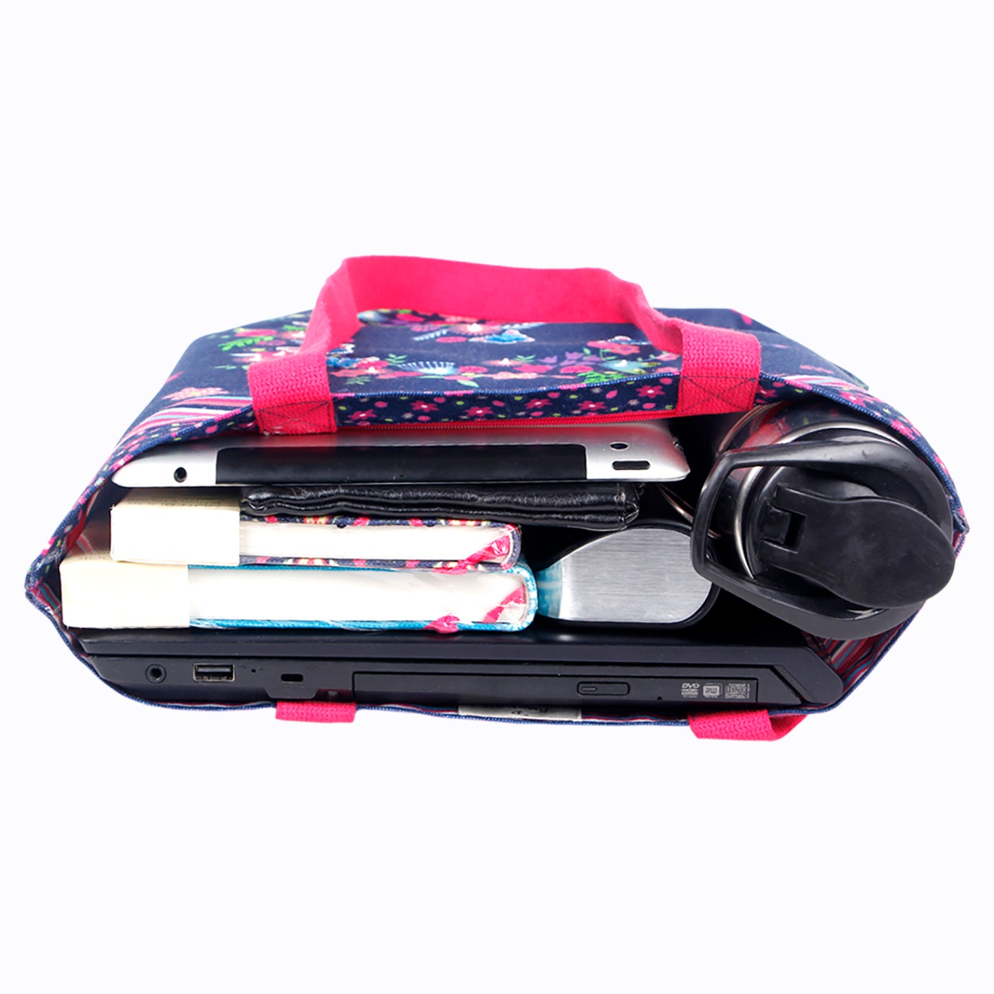 Butterfly Bloom Tote Bag Niwad Handle