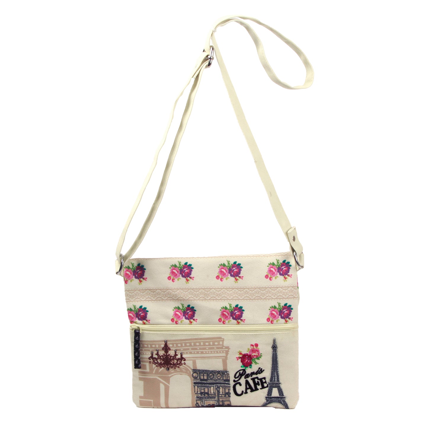 Paris Café Folded Sling Bag