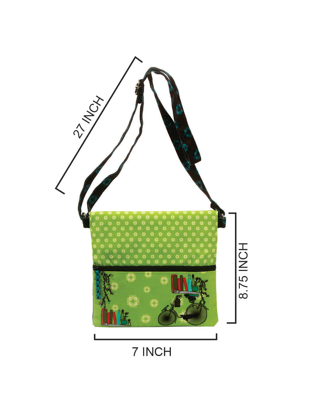 Brain Bridge Cycle Folded Sling Bag