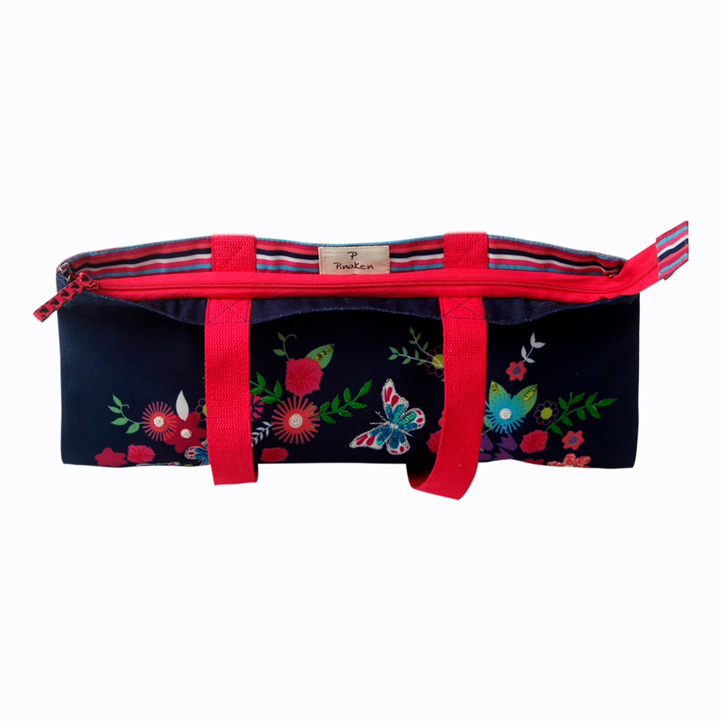 Butterfly Bloom Tote Bag Niwad Handle