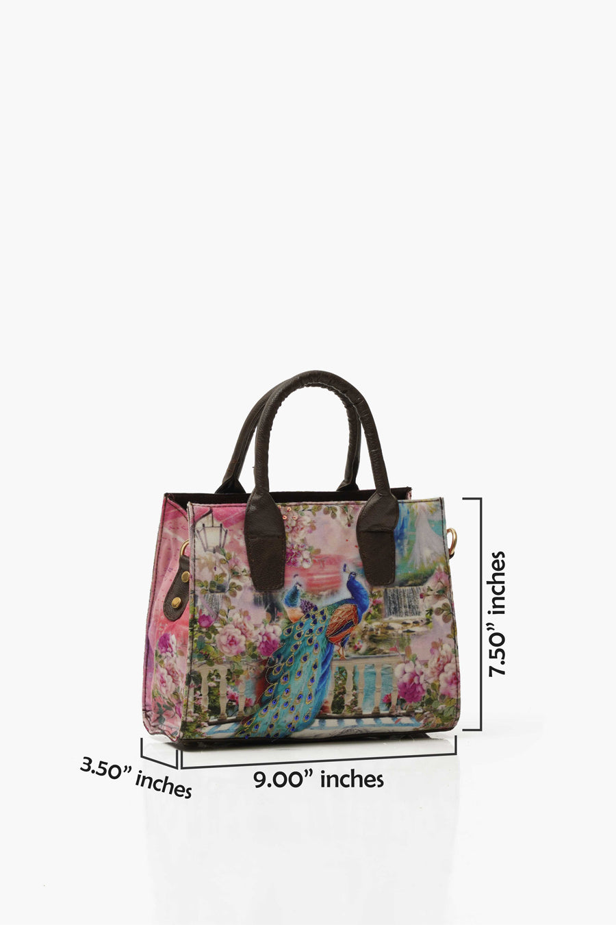 Fantasy Peacock Hand Held Bag