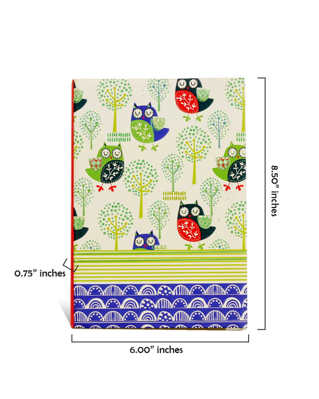 Snoozy Owls Notebook 8 X 6 Soft Cover