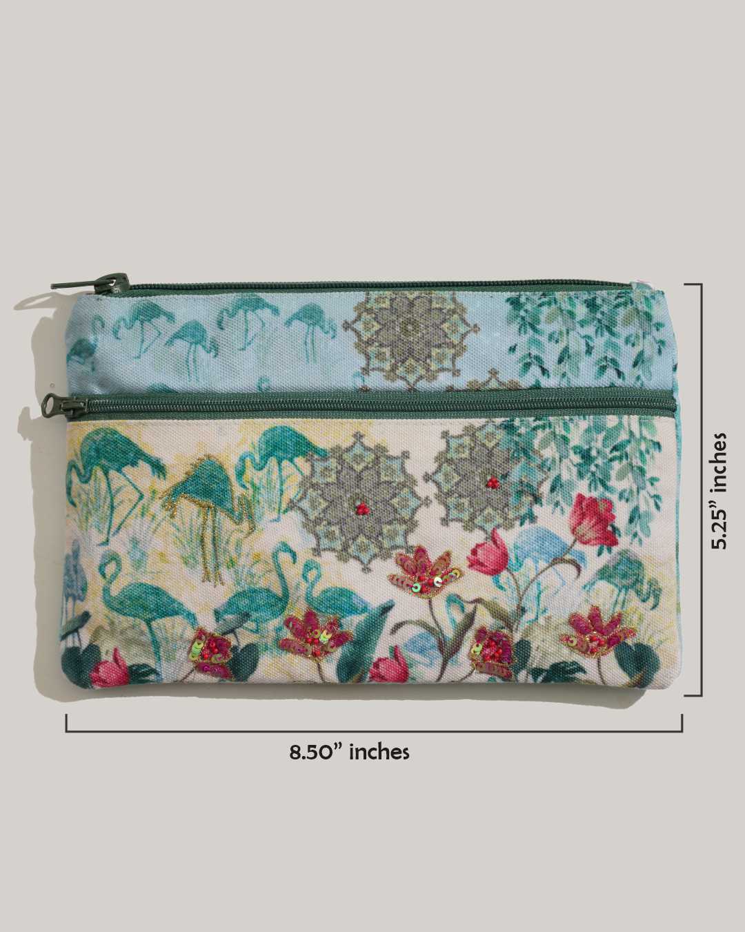 Ethenic Flamingo Two Zipper