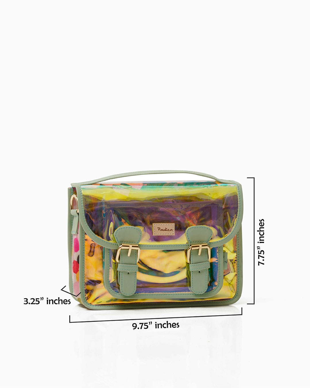 Bubbles Holographic Sling Bag