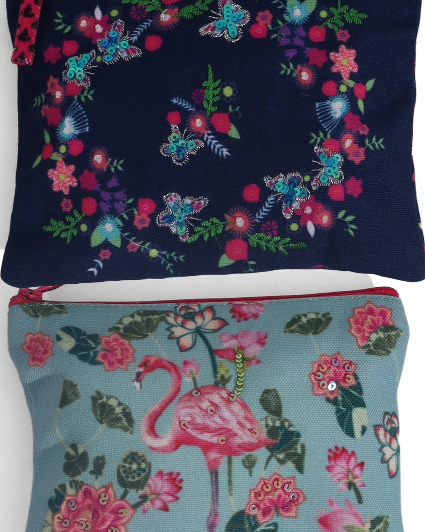 SET OF 2 COMBO COIN POUCH
