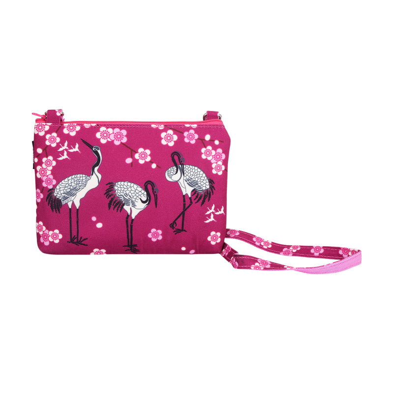 Blossom Crane Wanderer Sling Bag