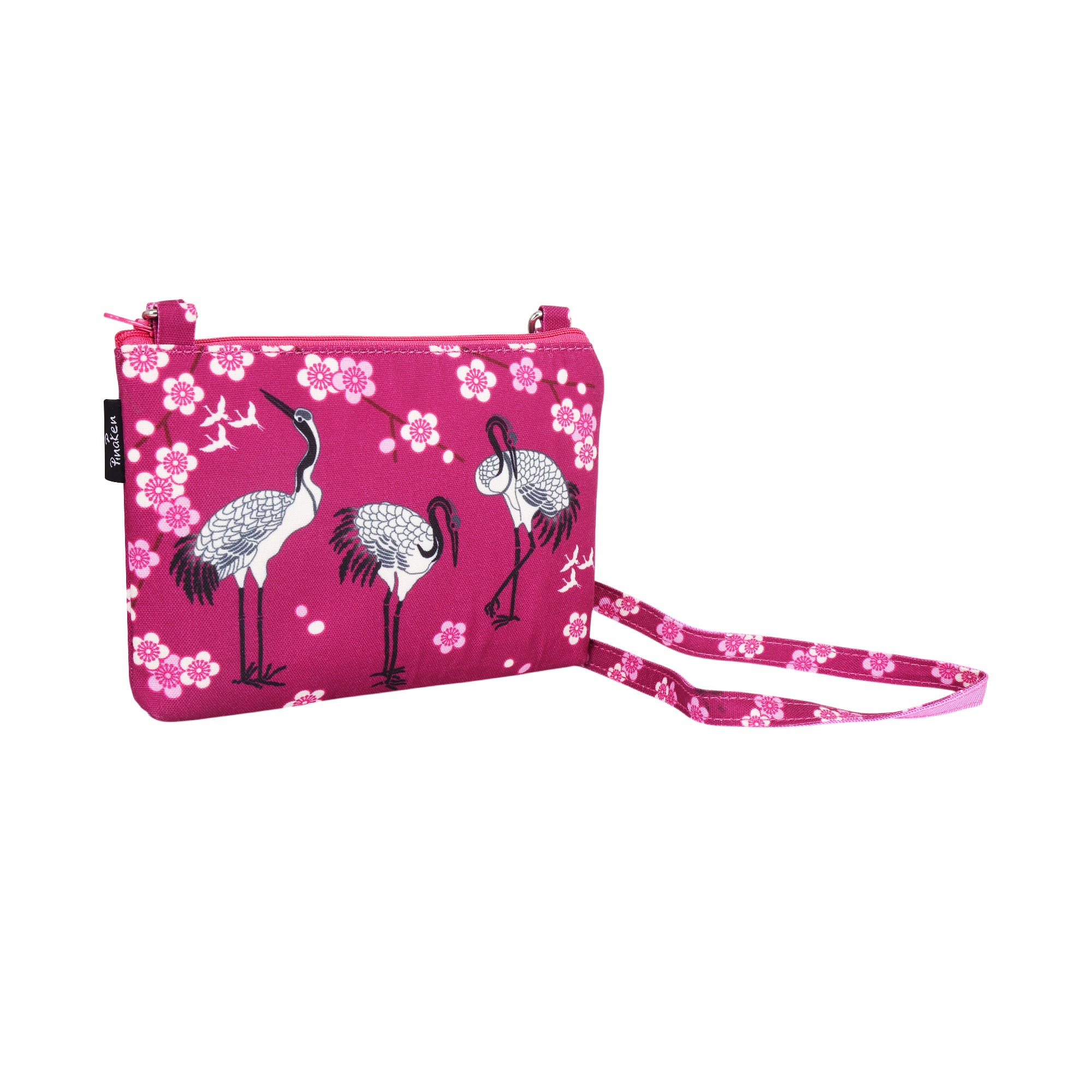 Blossom Crane Wanderer Sling Bag
