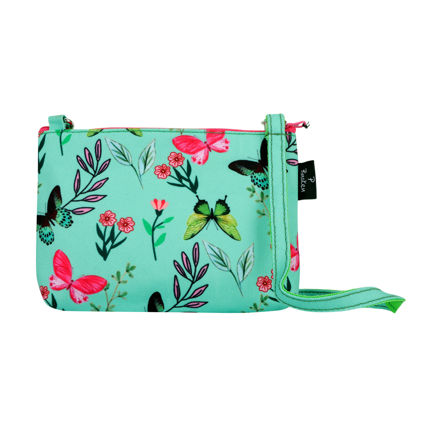 Mint Butterfly Meadow Sling Bag