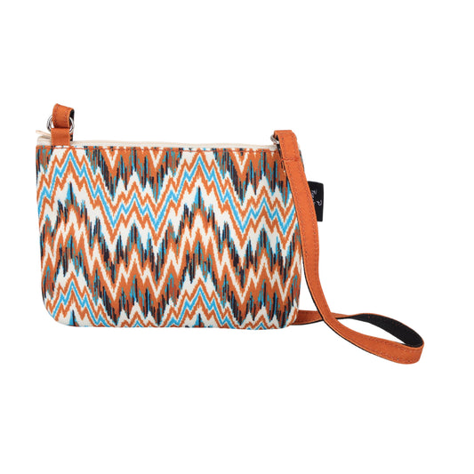 Desert Ikat Harmony Crossbody Pouch