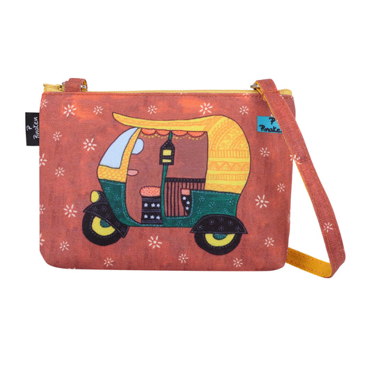 Rickshaw Tales Wanderlust Crossbody Pouch