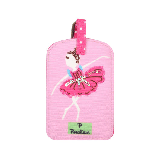 Pink Ballet Grace Luggage Tag