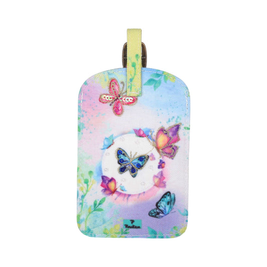 Dreamy Butterfly Garden Luggage Tag