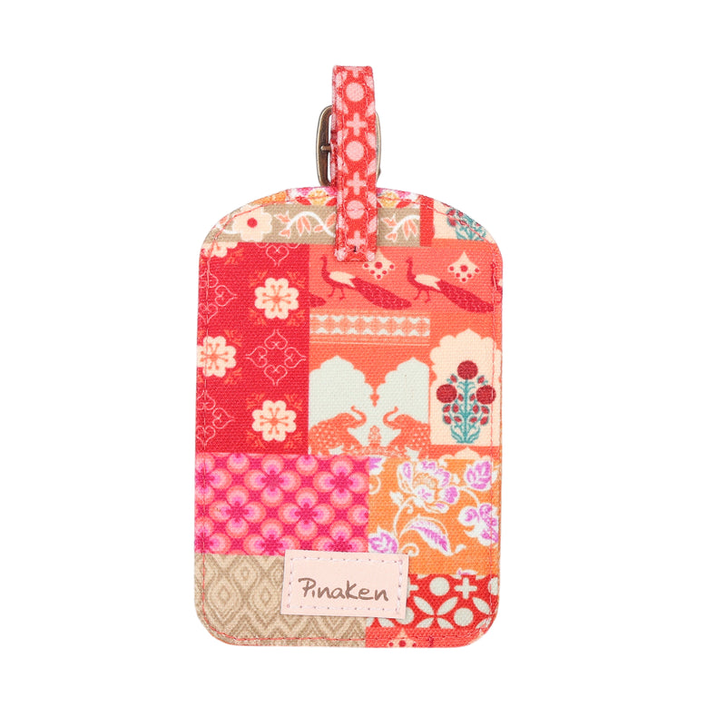 Heritage Patchwork Luggage Tag