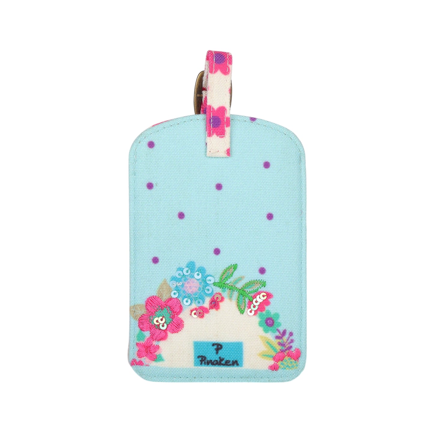 Pastel Blossom Luggage Tag