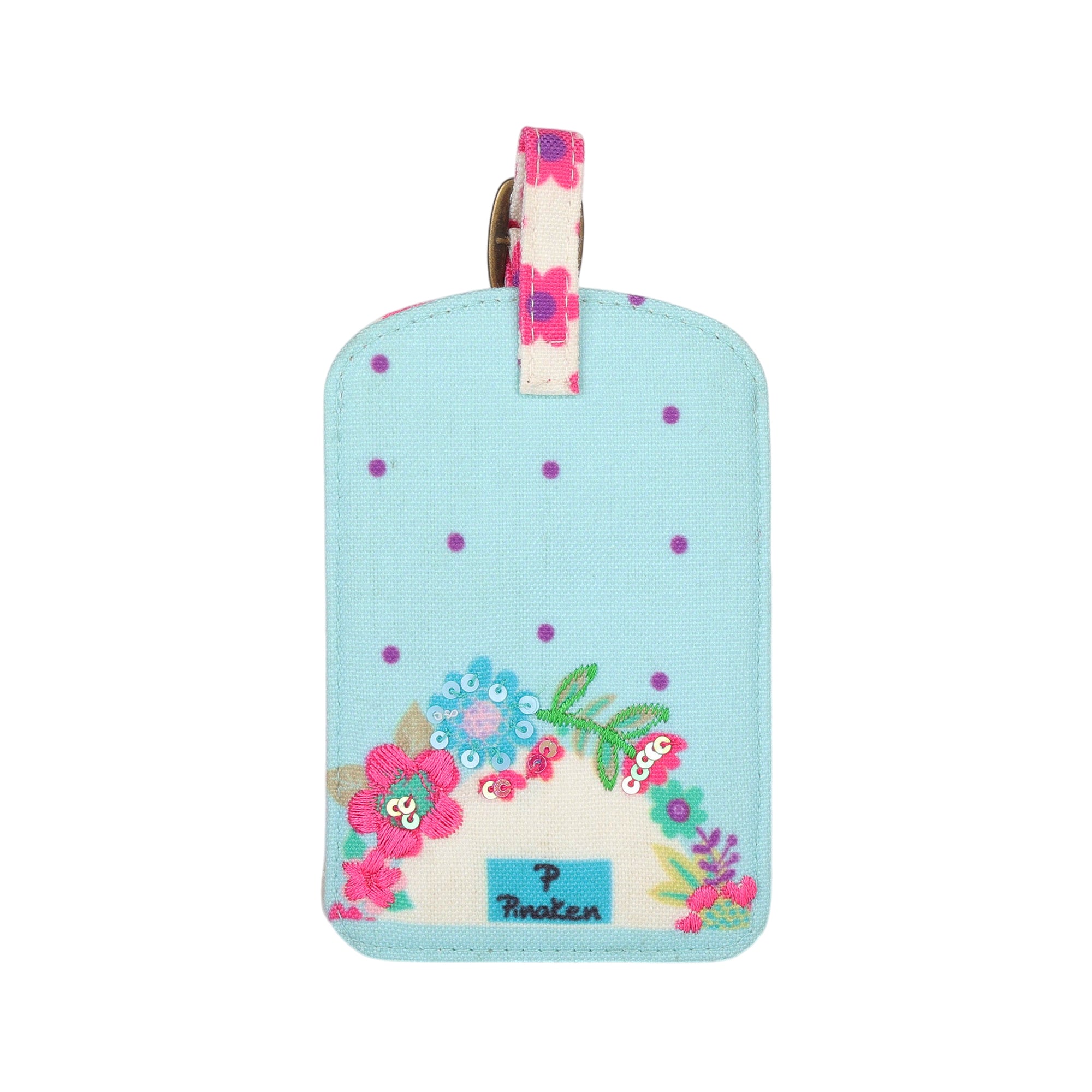 Pastel Blossom Luggage Tag