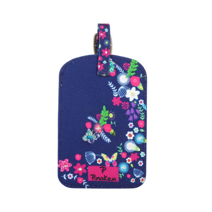Midnight Wildflower Luggage Tag