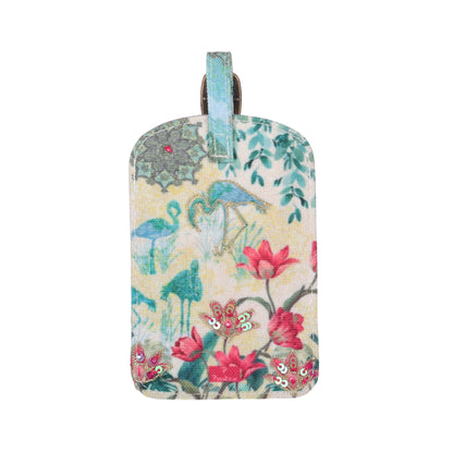 Flamingo Bloom Luggage Tag