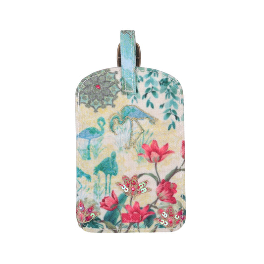 Flamingo Bloom Luggage Tag