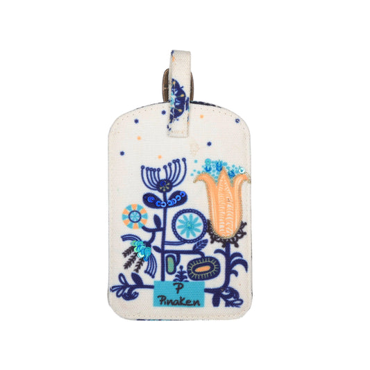 Scandinavian Bloom Luggage Tag