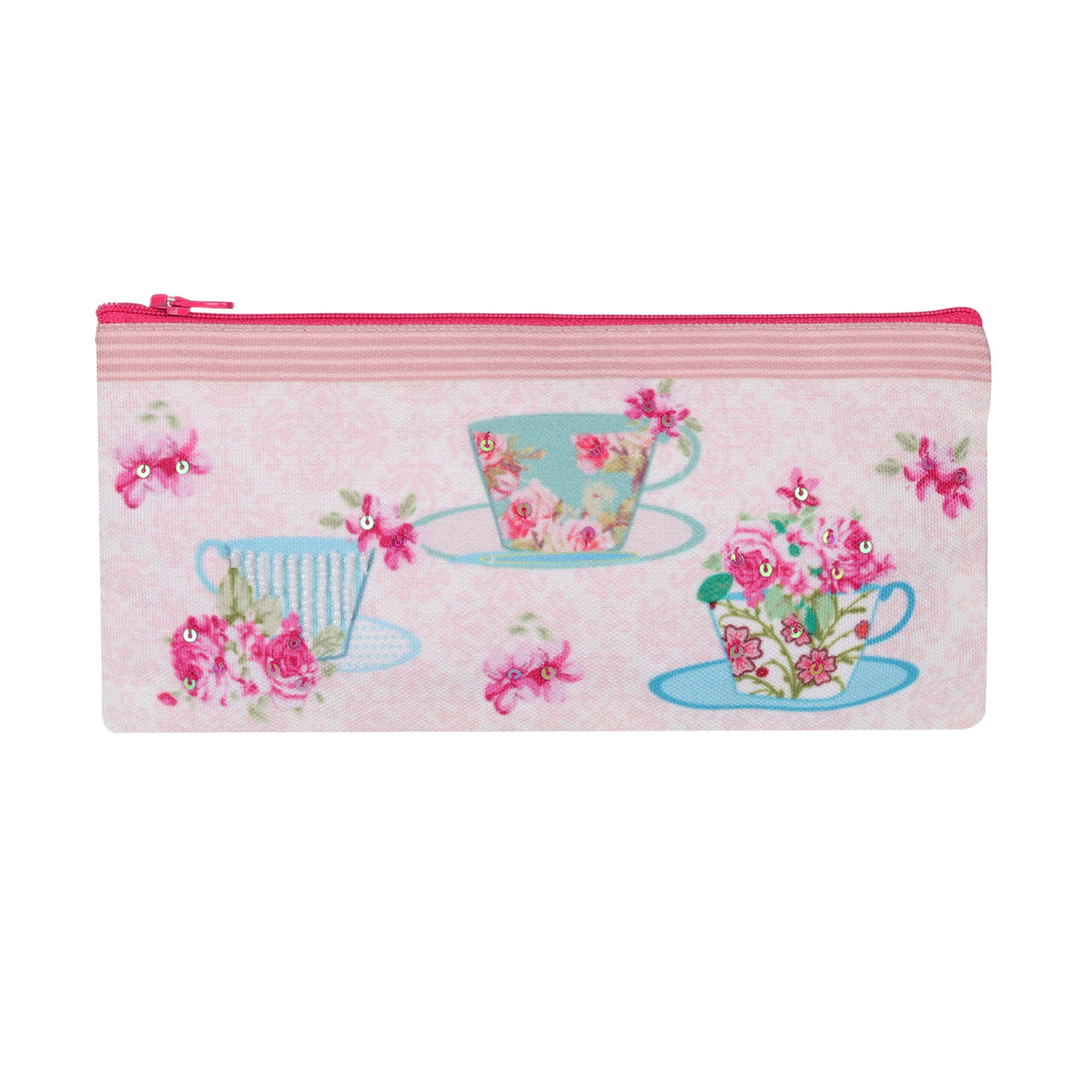 Tea Cup Pencil Pouch
