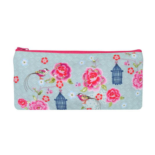 Rose Garden Birdcage Pencil Pouch