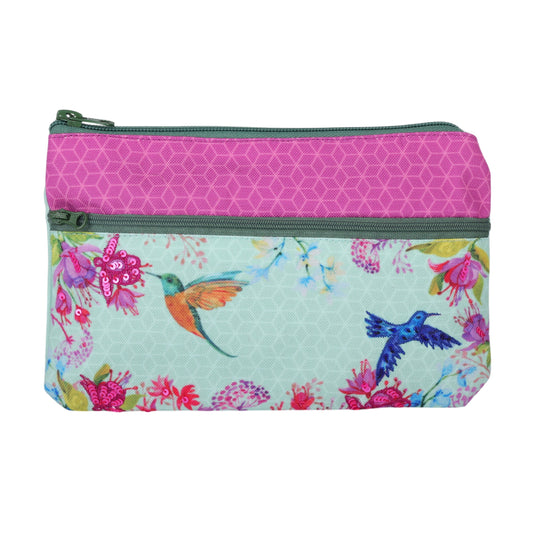 Hummingbird Bloom Pencil Pouch