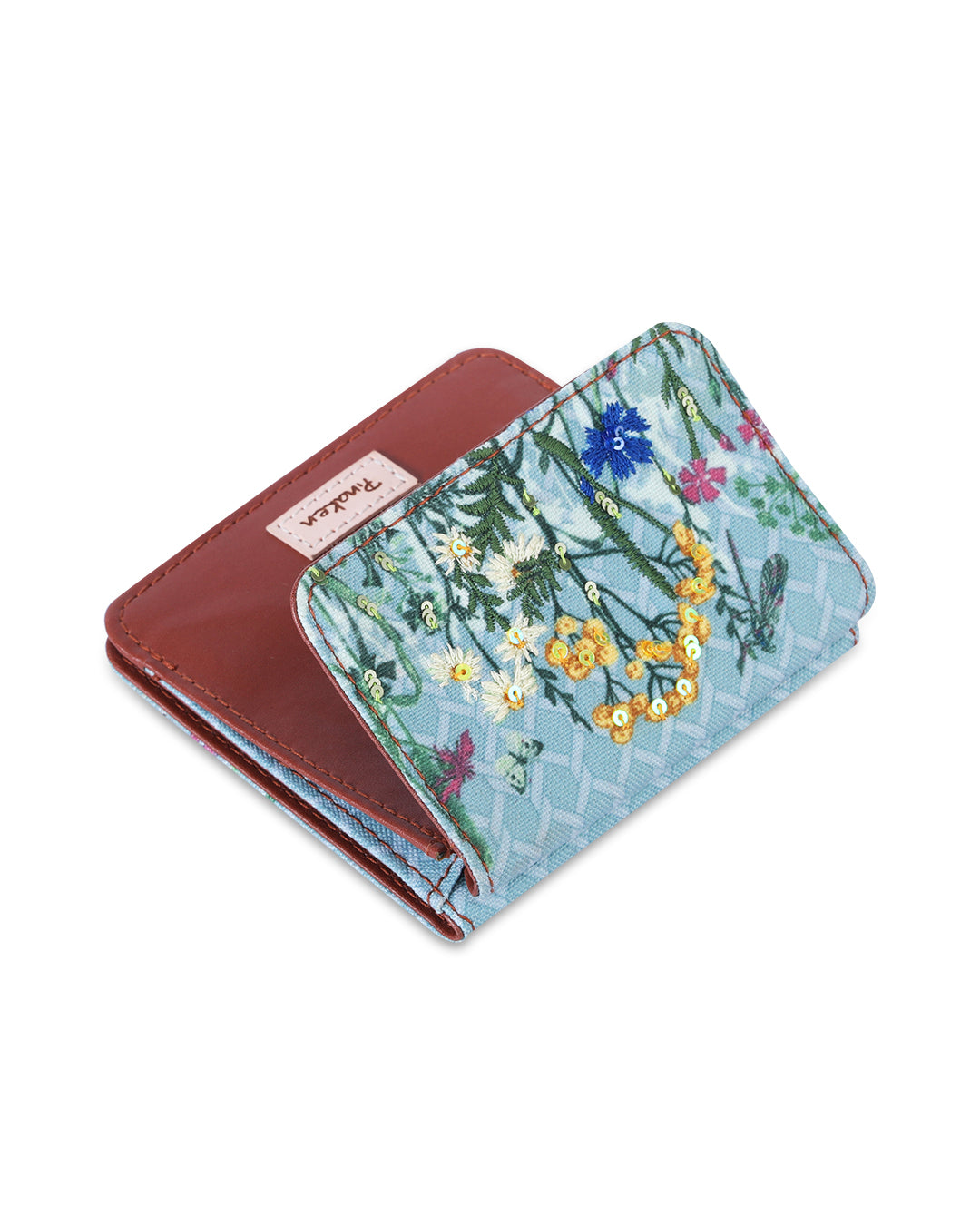 Sky Full Of Flowers  Flap Wallet