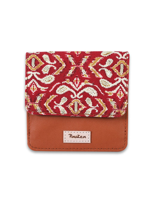 Red Royal Flap Wallet