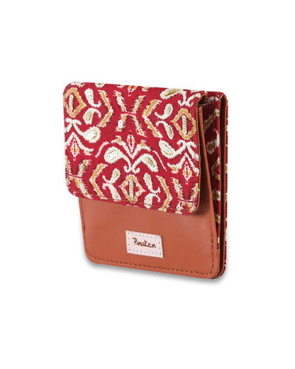 Red Royal Flap Wallet